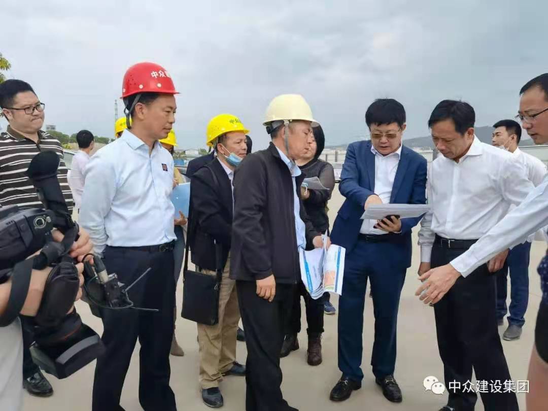 中众资讯 || 2021年2月25日中众建设董事长一行参加考察东莞市顺络项目工程，并以顺络电子主要部门人员现场会议进行交流对接！