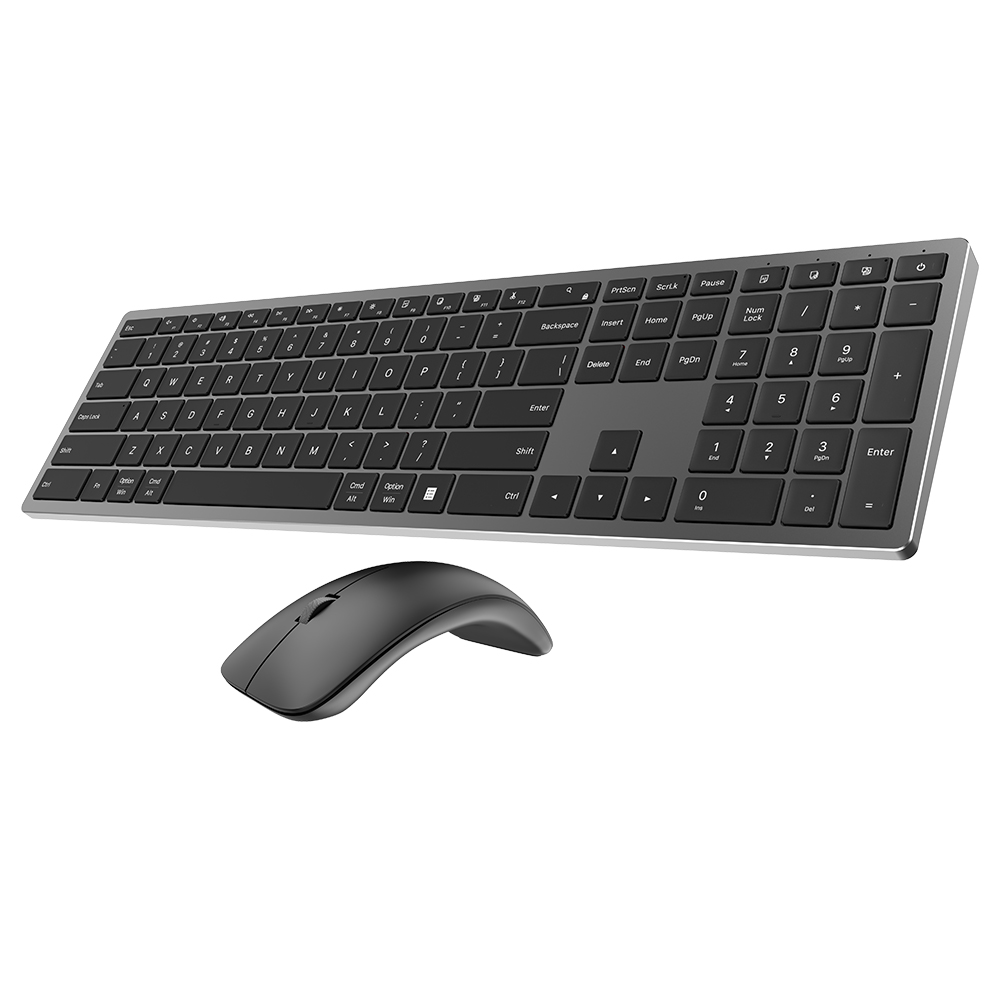 KB140 & MS629G 2.4GHz 超薄可充电剪刀脚键盘和鼠标套装