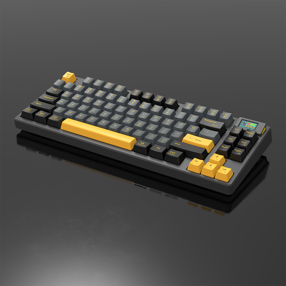 MX88 三模连接83/85键机械/磁轴带显示键盘