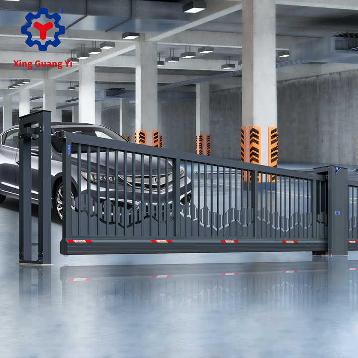 Automatic electric suspension door