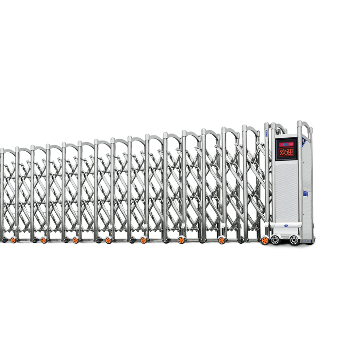 Remote control retractable door