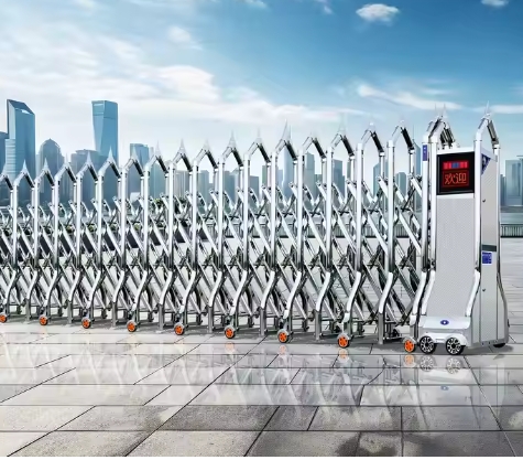Stainless steel folding fence