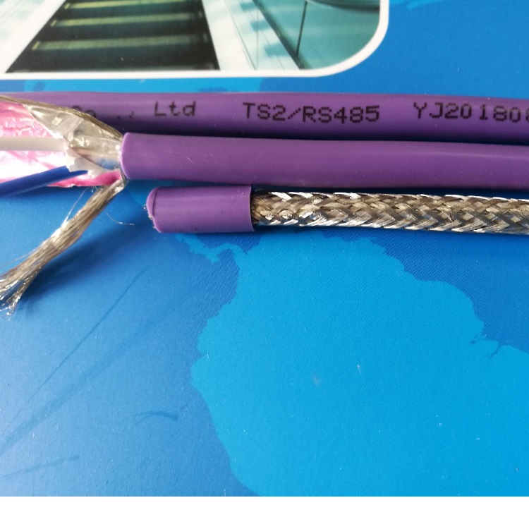 邮江CanOpen/Canbus/modbus/RS-485/RS232/422专用屏蔽双绞线 2芯 4芯 6芯（20AWG0.5mm 24awg）特性阻抗120Ω欧