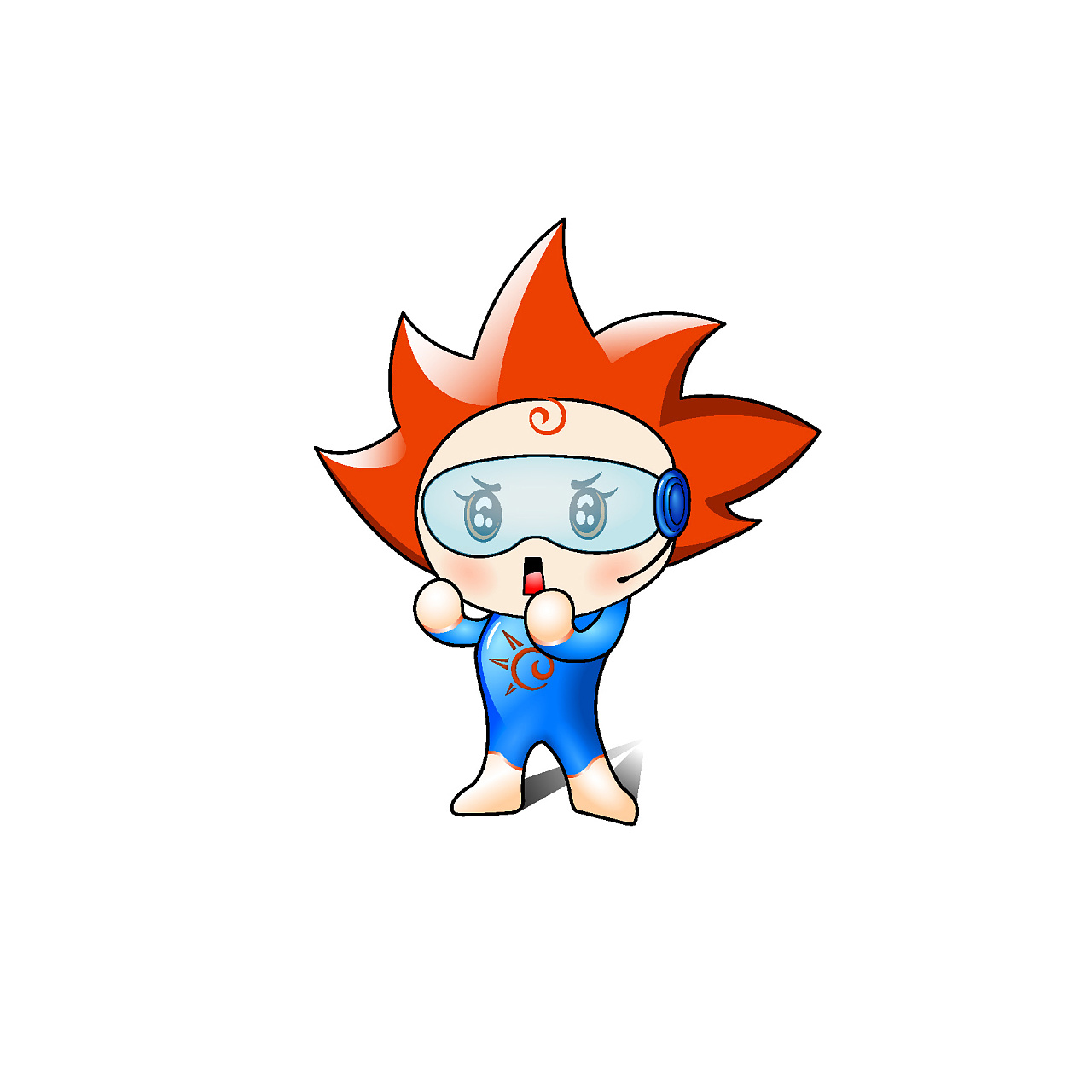 太阳吉祥物设计