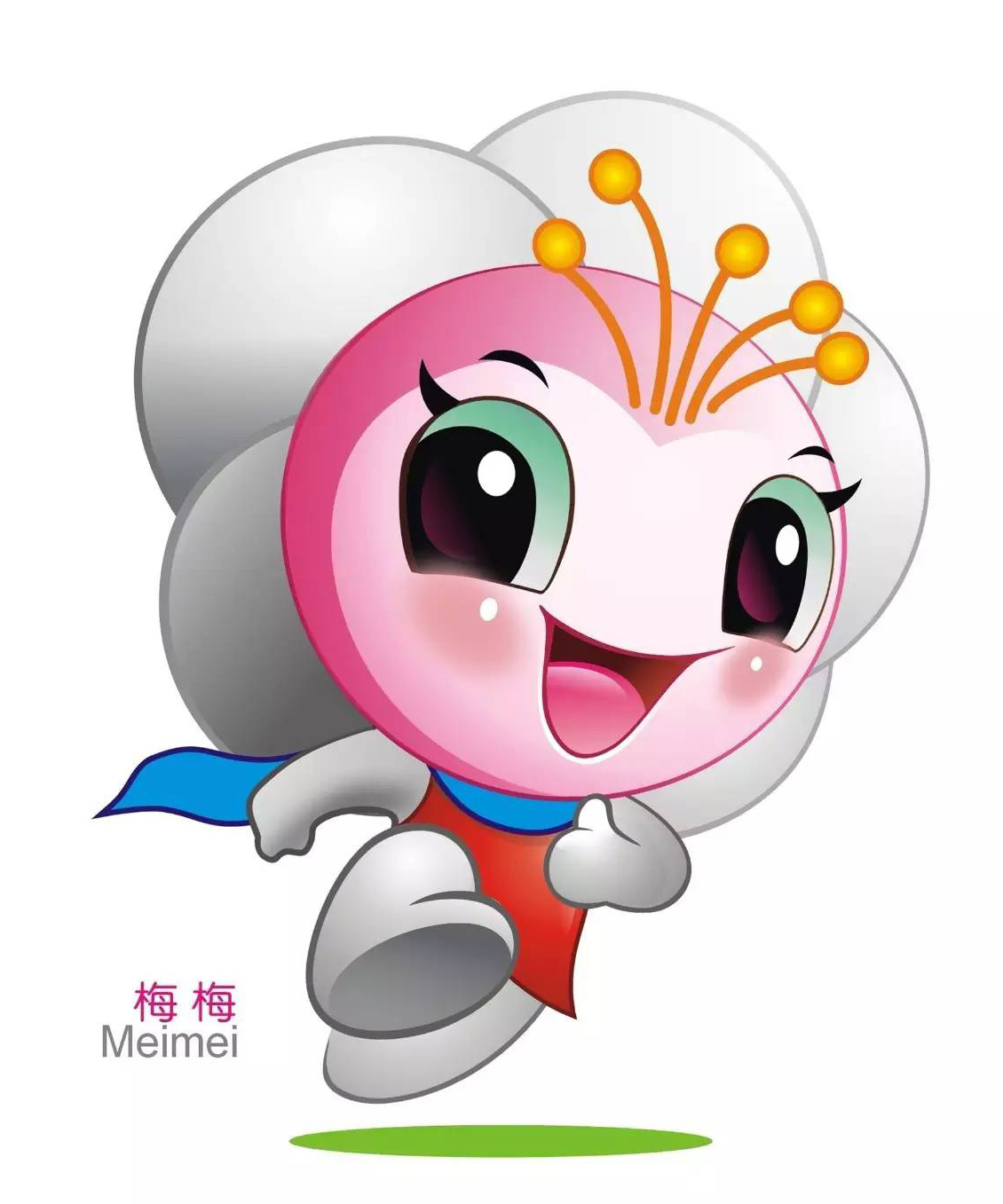 王坛香雪梅海吉祥物