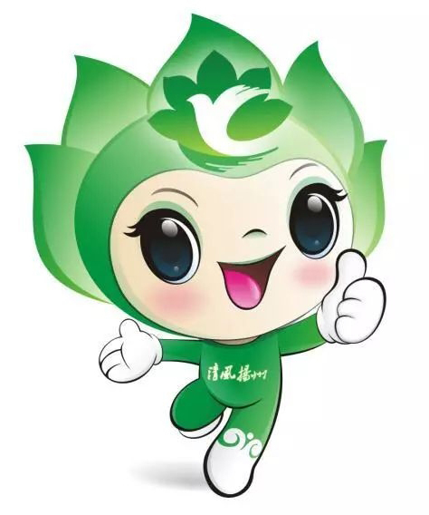 “清风扬州”融媒体的卡通形象