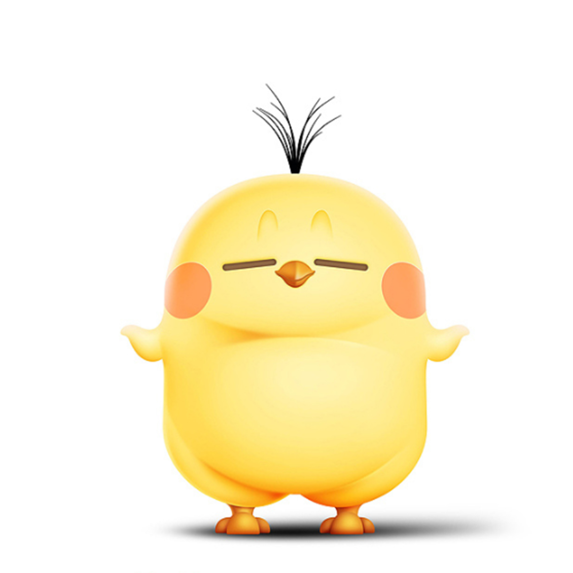 黄太鸡卡通IP形象设计