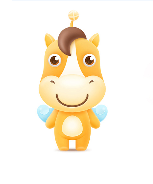 马小千——千图网吉祥物设计作品