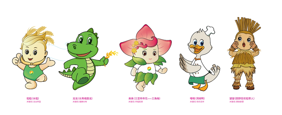 水稻国家公园吉祥物