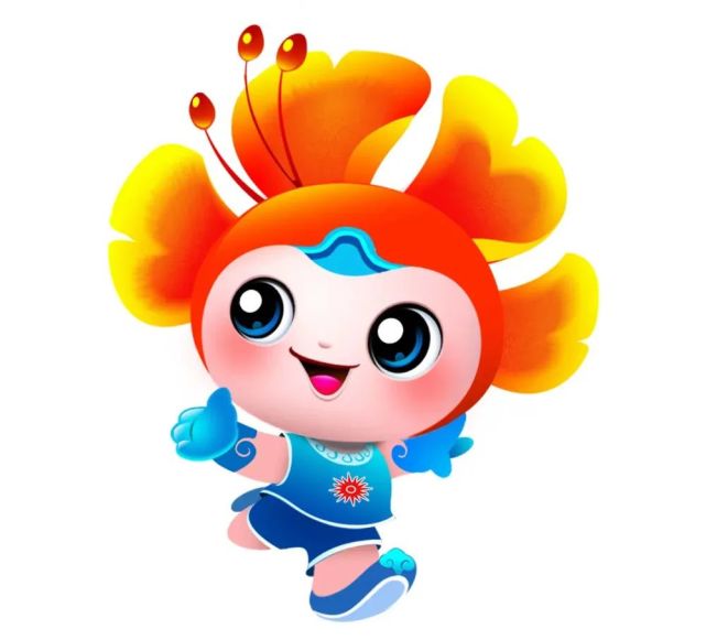 第三届亚青会吉祥物「金凤娃」