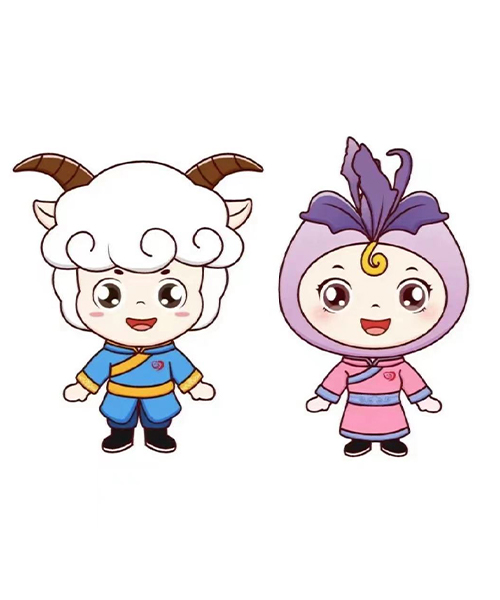 鄂尔多斯统一战线卡通形象大使上线