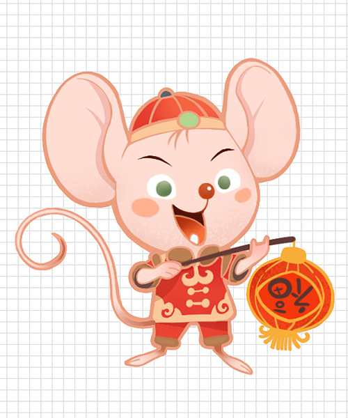 鼠年吉祥物——《招财和进宝》