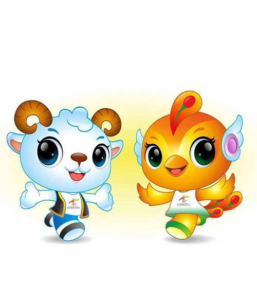 第十届全国残疾人艺术汇演（西部片区）吉祥物设计