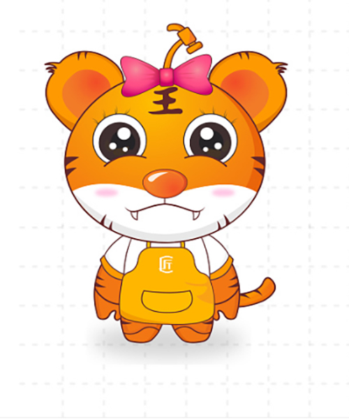 虎小妮吉祥物