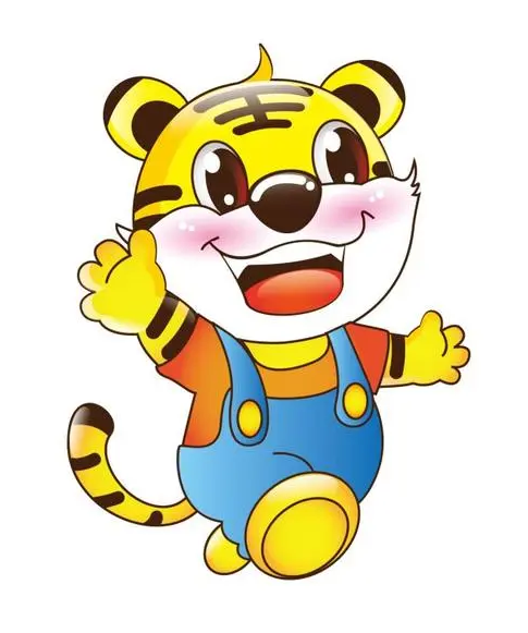 虎的卡通吉祥物设计