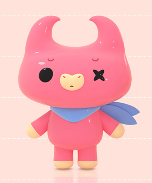 牛的吉祥物设计