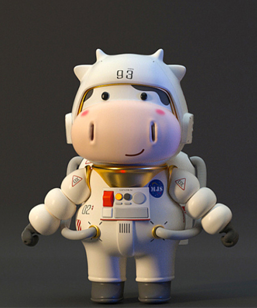 牛的吉祥物设计