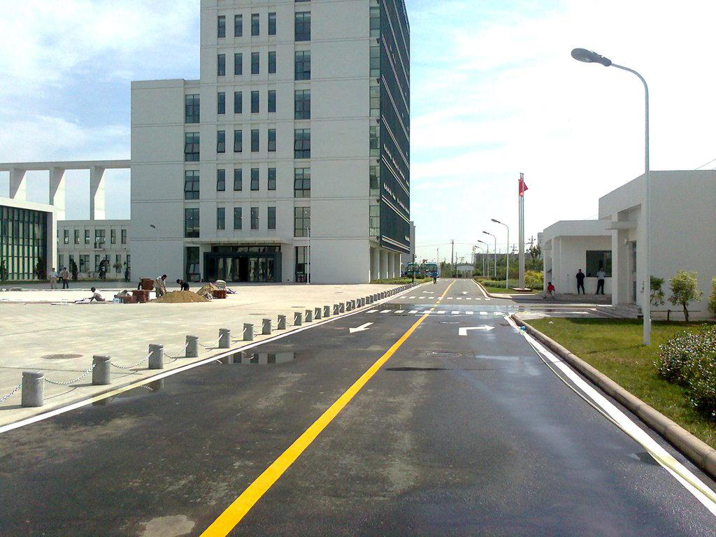 园区道路划线