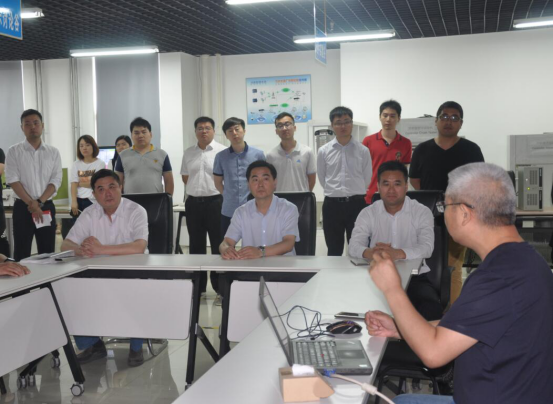 河南智慧水务有限公司迎来中原区委领导莅临考察