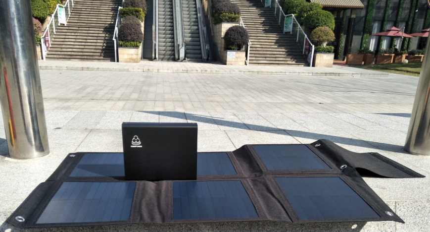 Outdoor charging & storage solution 1