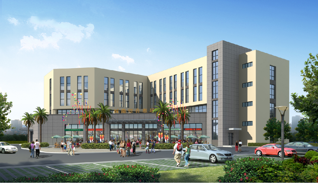 龙游城南综合市场工程