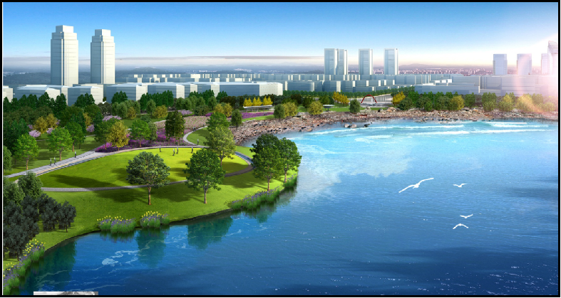 海宁鹃湖公园一期景观绿化工程