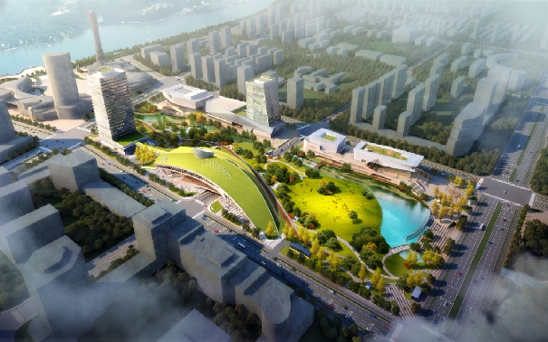 龙游县公共文化服务中心和城东商务中心项目