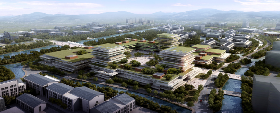 杭州师范大学仓前校区一期工程中心区西块