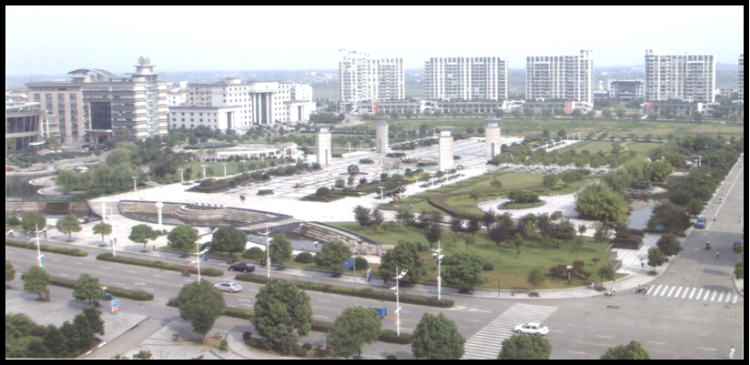 龙游城市中心广场