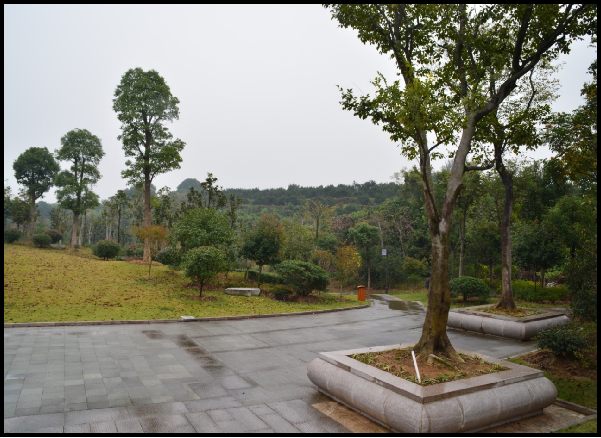 衢州市西区石梁溪一期南岸公园工程