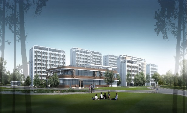 杭州师范大学仓前校区二期C区块学生宿舍及生活服务区标段工程