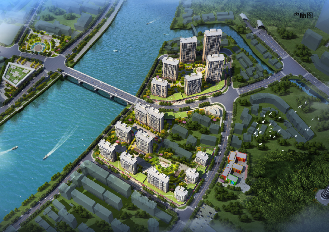 开化县小桥头片区（棚户区、城中村）改建—凤起花园建设