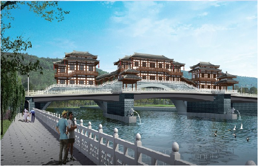 四川华阳伏龙廊桥