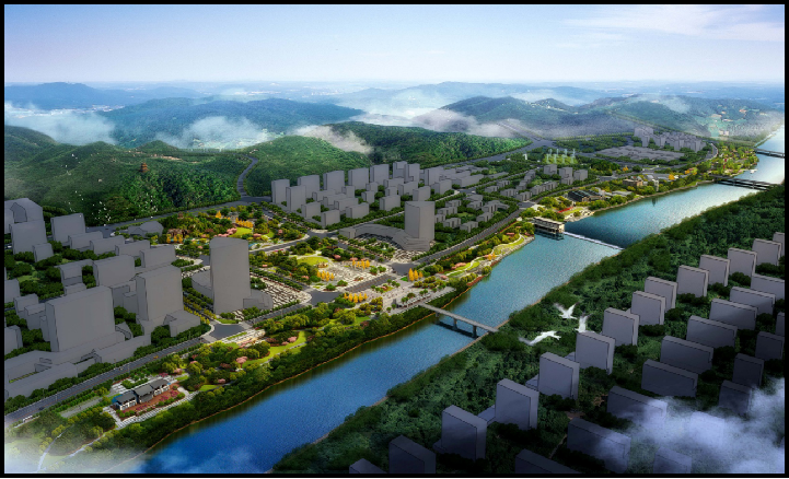 常山县城东新区滨江公园