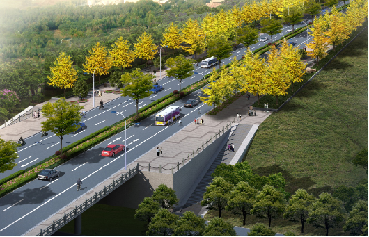 海宁市尖山新区杭州湾大道西延工程