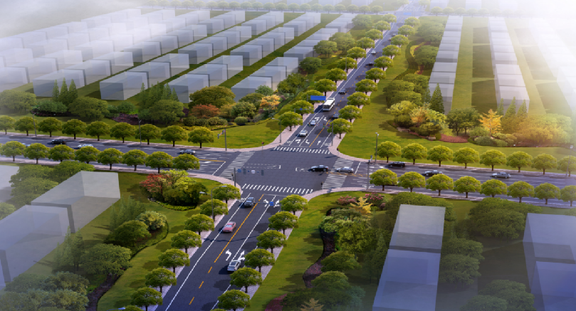 嘉兴洪合镇机场安置区域及区域小区内配套道路