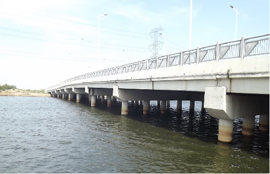 兴慈一路跨十塘江桥