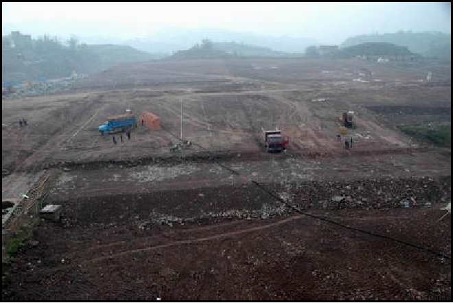 龙游龙北开发区土石方平整工程