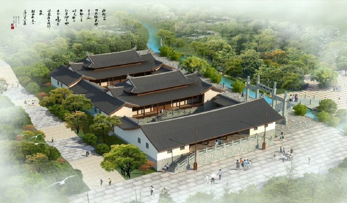 青田刘府祠复建工程