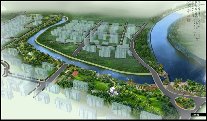 常山县赵家坪区块基础设施配套龙绕溪（205国道-傥溪桥）右岸绿化景观工程