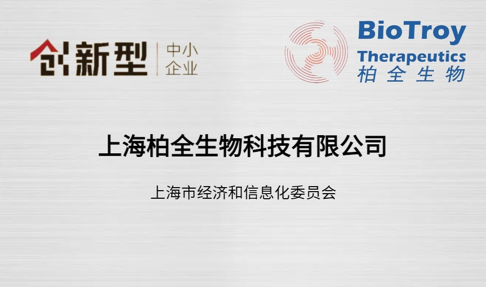 喜报！柏全生物获上海市创新型中小企业认定