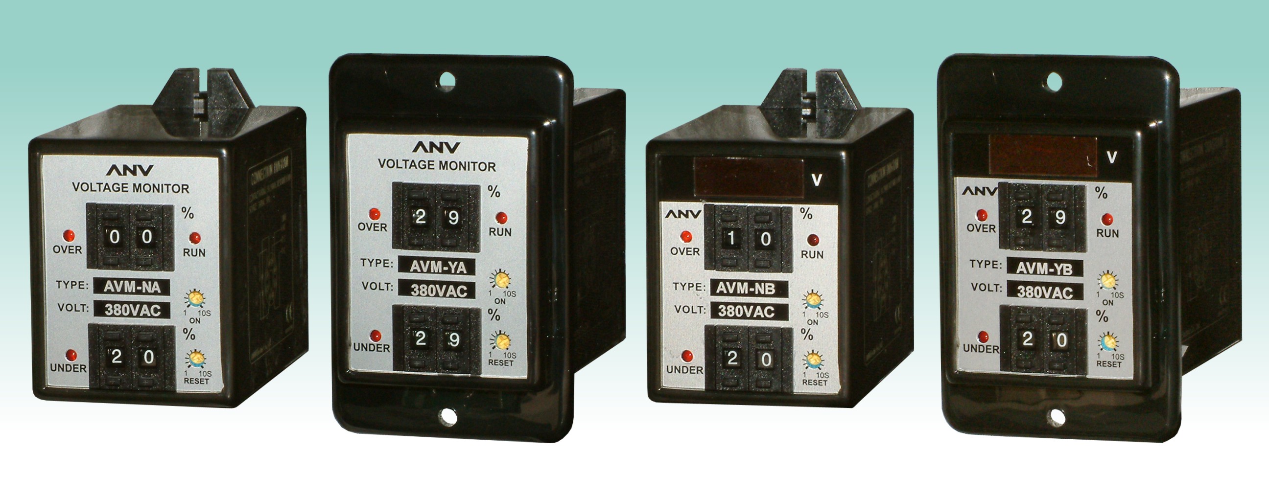 AVM-NA, AVM-YA, AVM-NB, AVM-YB