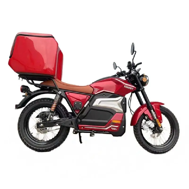 Electric Motorcycle With Refridge