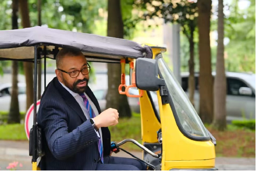2022 UK Minister of Foreign affairs  tested Tinbot product