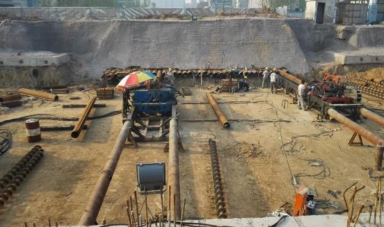 胶州市民广场人防管幕工程