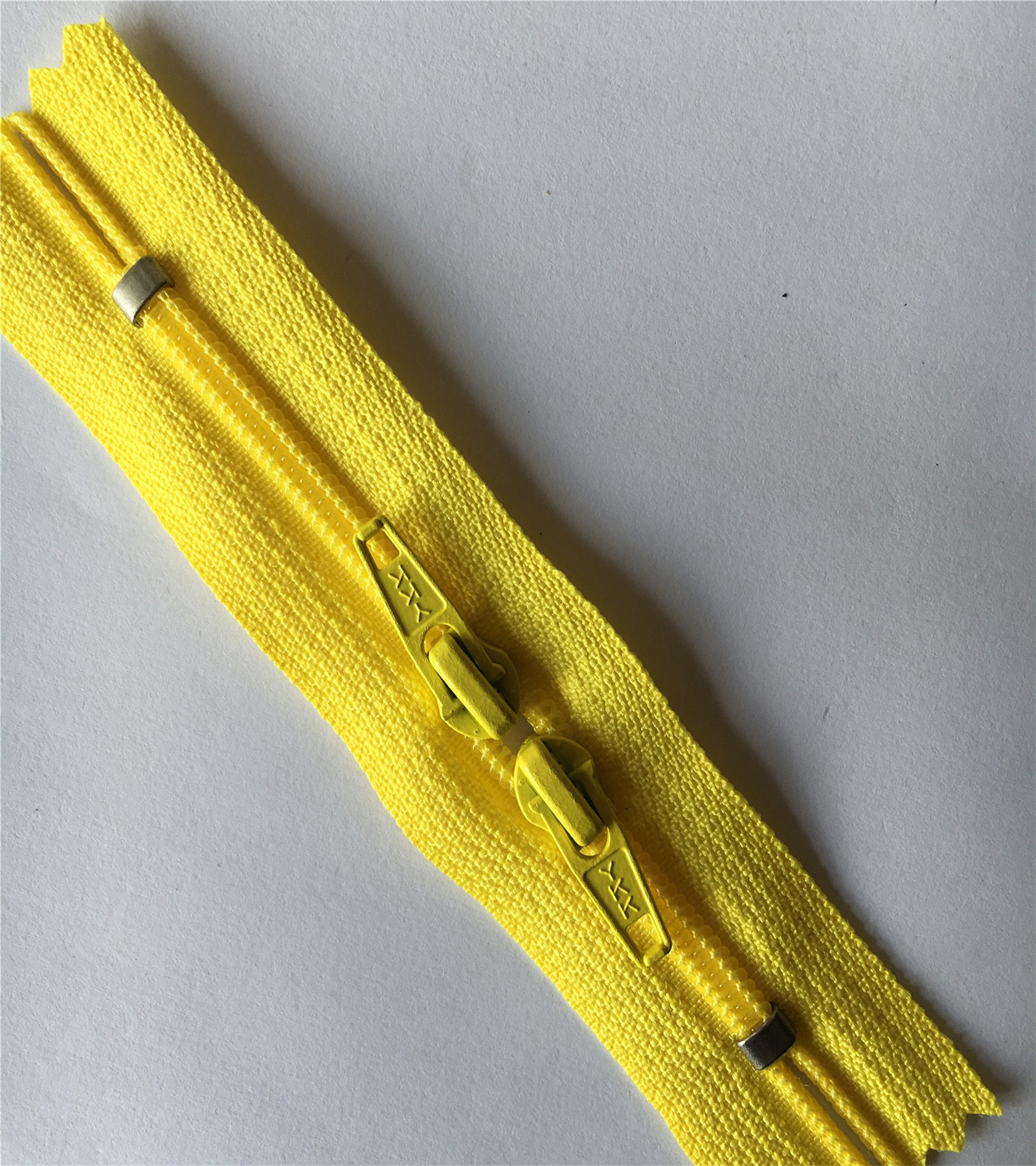 4号尼龙双头拉链