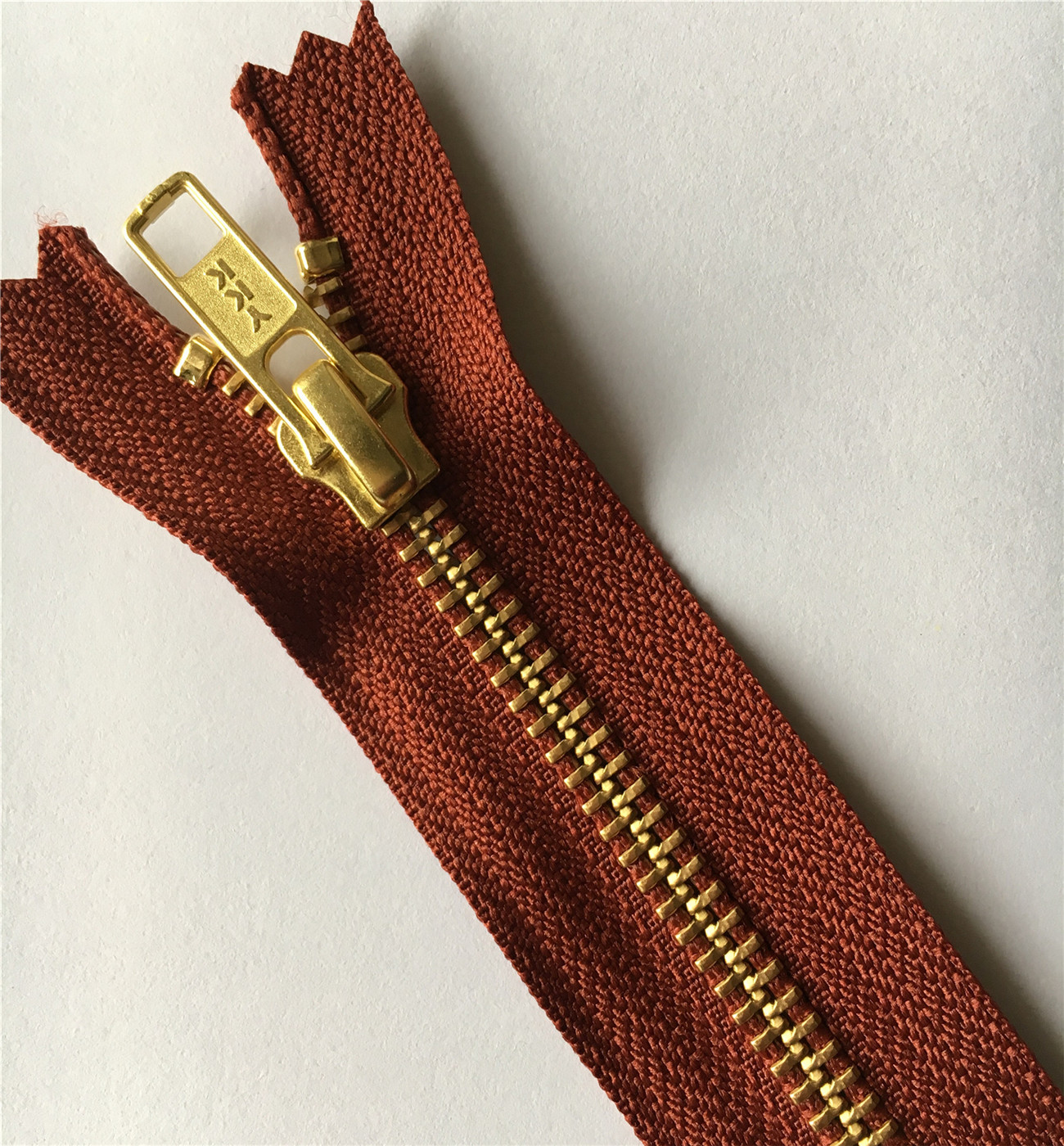 5号金属金铜闭口拉链