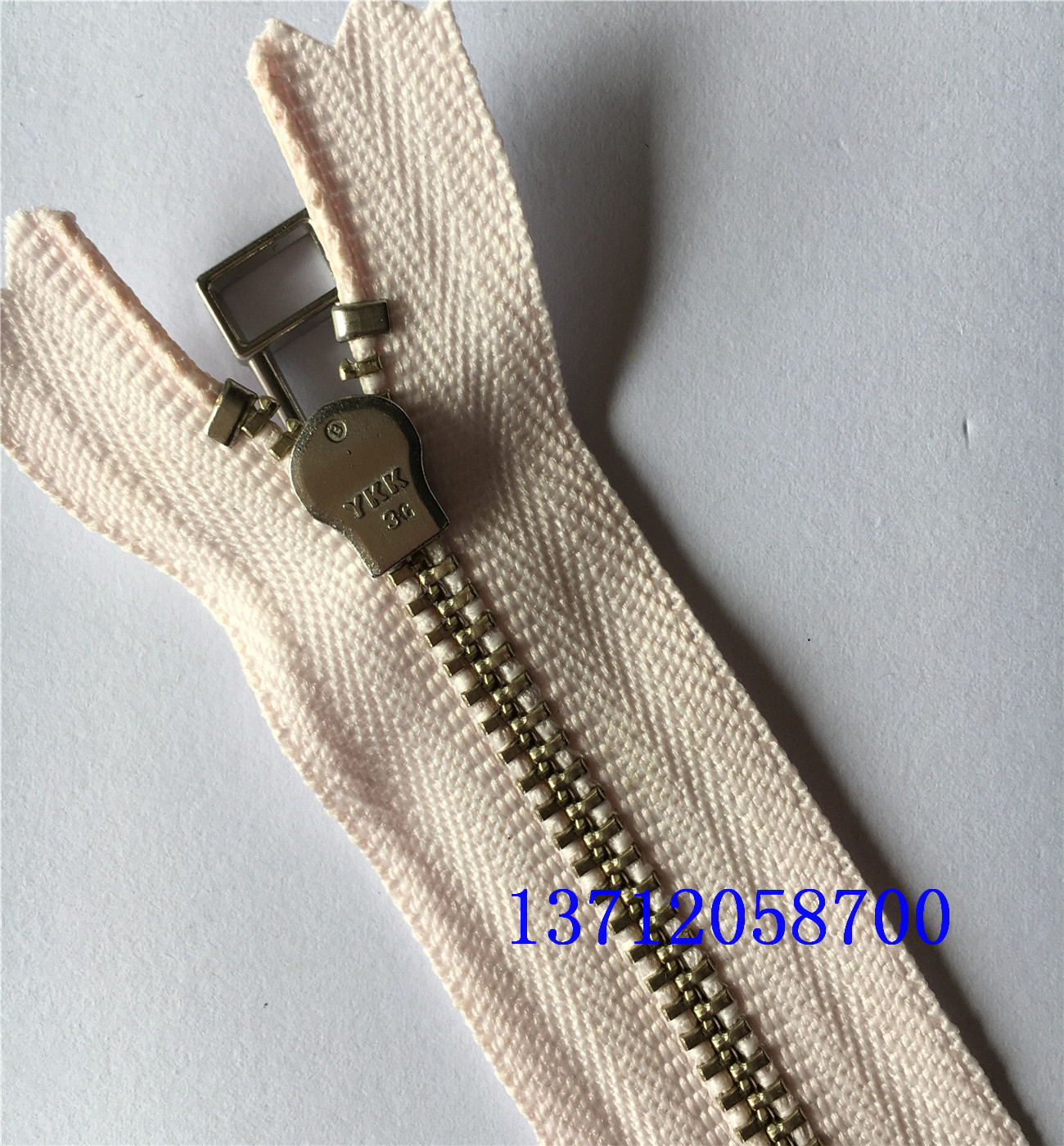 YKK3号银色闭口拉链