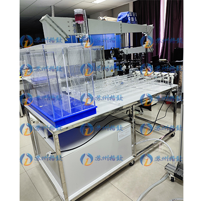 北京某高校多功能流体力学综合实验台安装调试现场