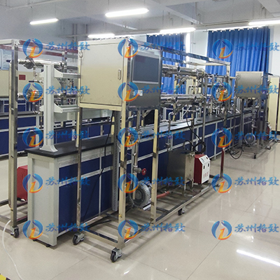 宁夏某学院化工原理实验装置一批调试现场